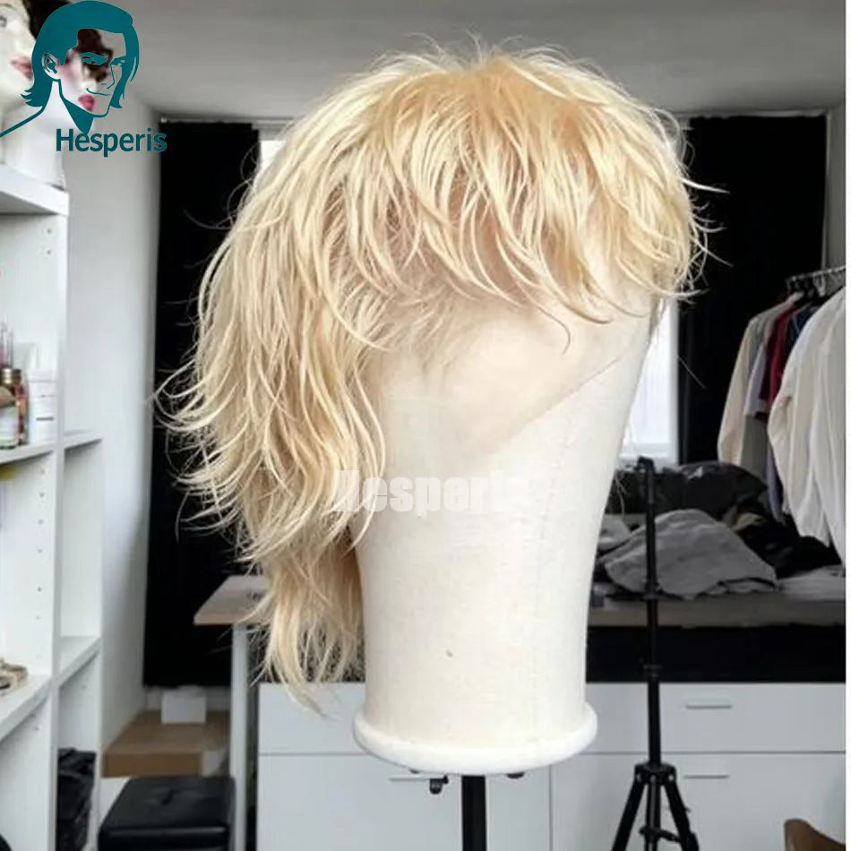 Full Lace Brazilian Mullet Human Hair Wig For Women