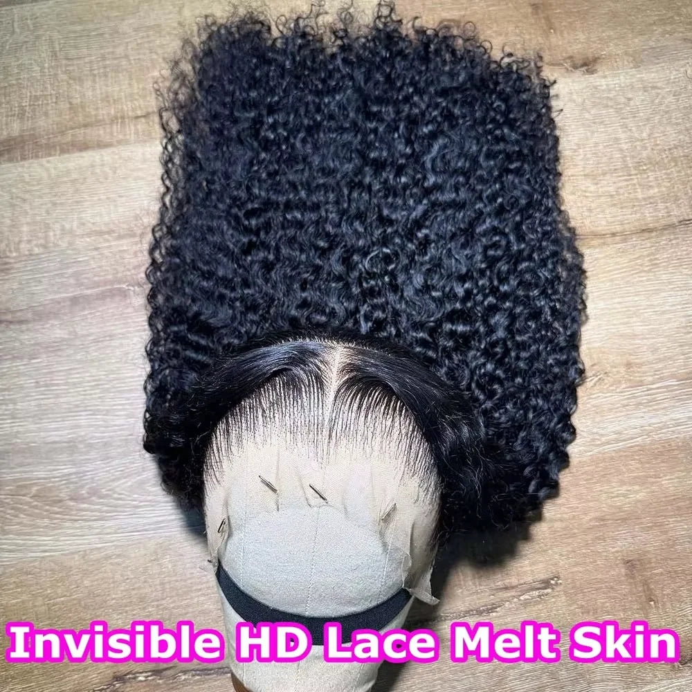 Pre Plucked Deep Wave Brazilian Human Hair Wig For Women
