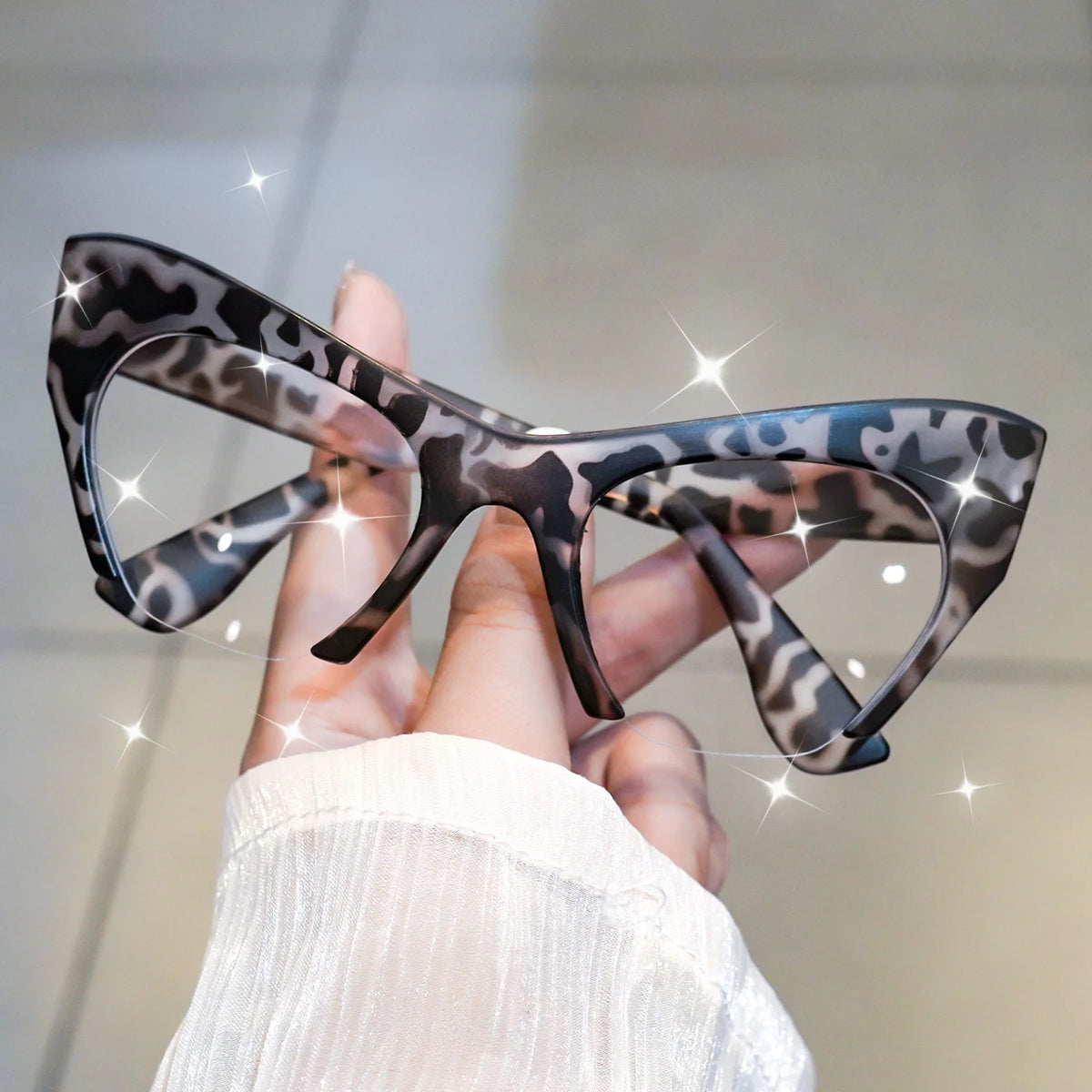 Retro Cat Eye Large Frame Reading Glasses for Women