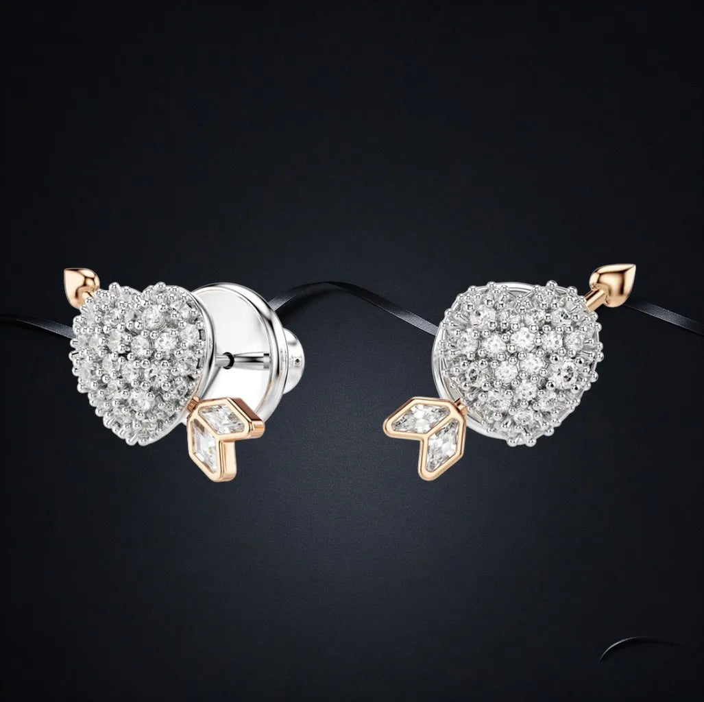Faceted Crystal Necklace And Earrings