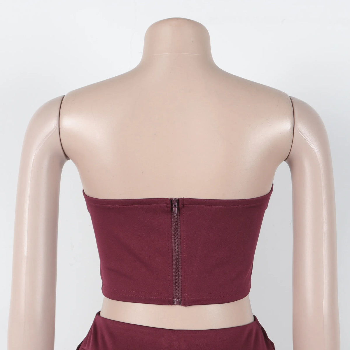 V Neck Top And Wide Leg Pants Set