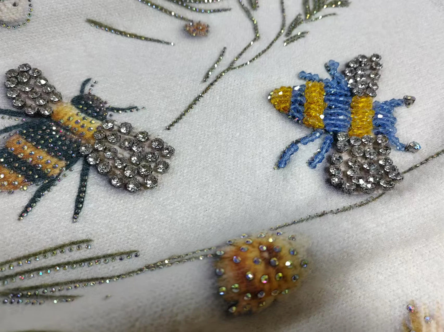 Real Photos Sparkling Crystal Stones Stitch Sweater for Women Autumn/Winter New Knit Outwears Knitwear Pullovers Femme Clothes