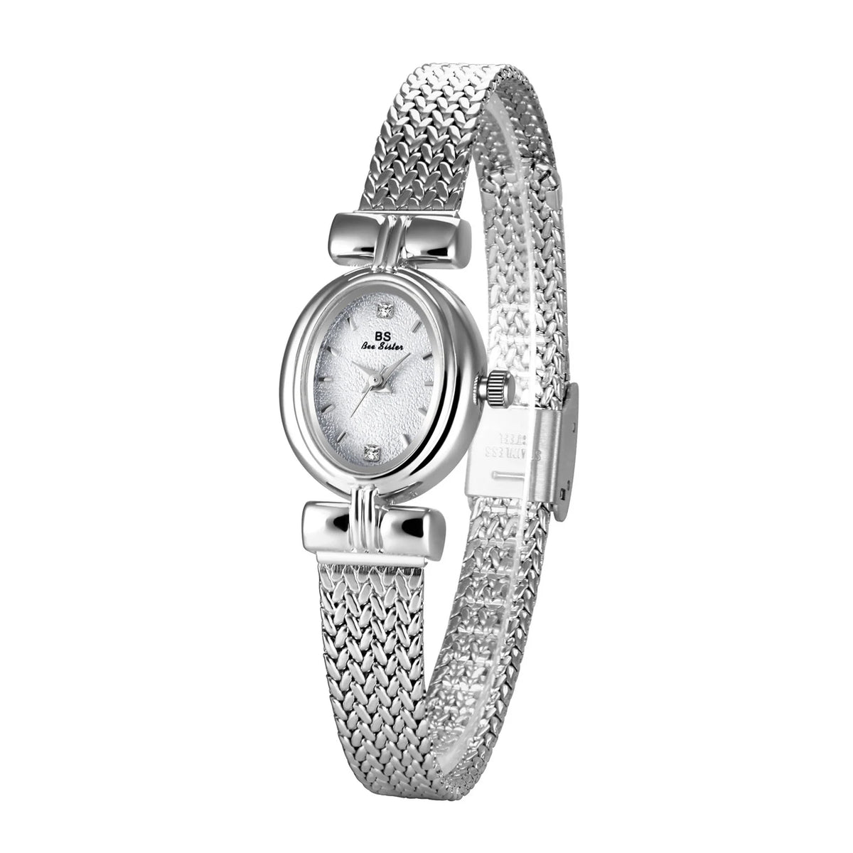 Vintage Gold Oval Quartz Wristwatch