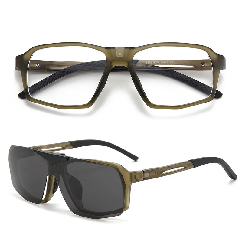 Polarized Clip On Flip Up Reading Glasses for Women