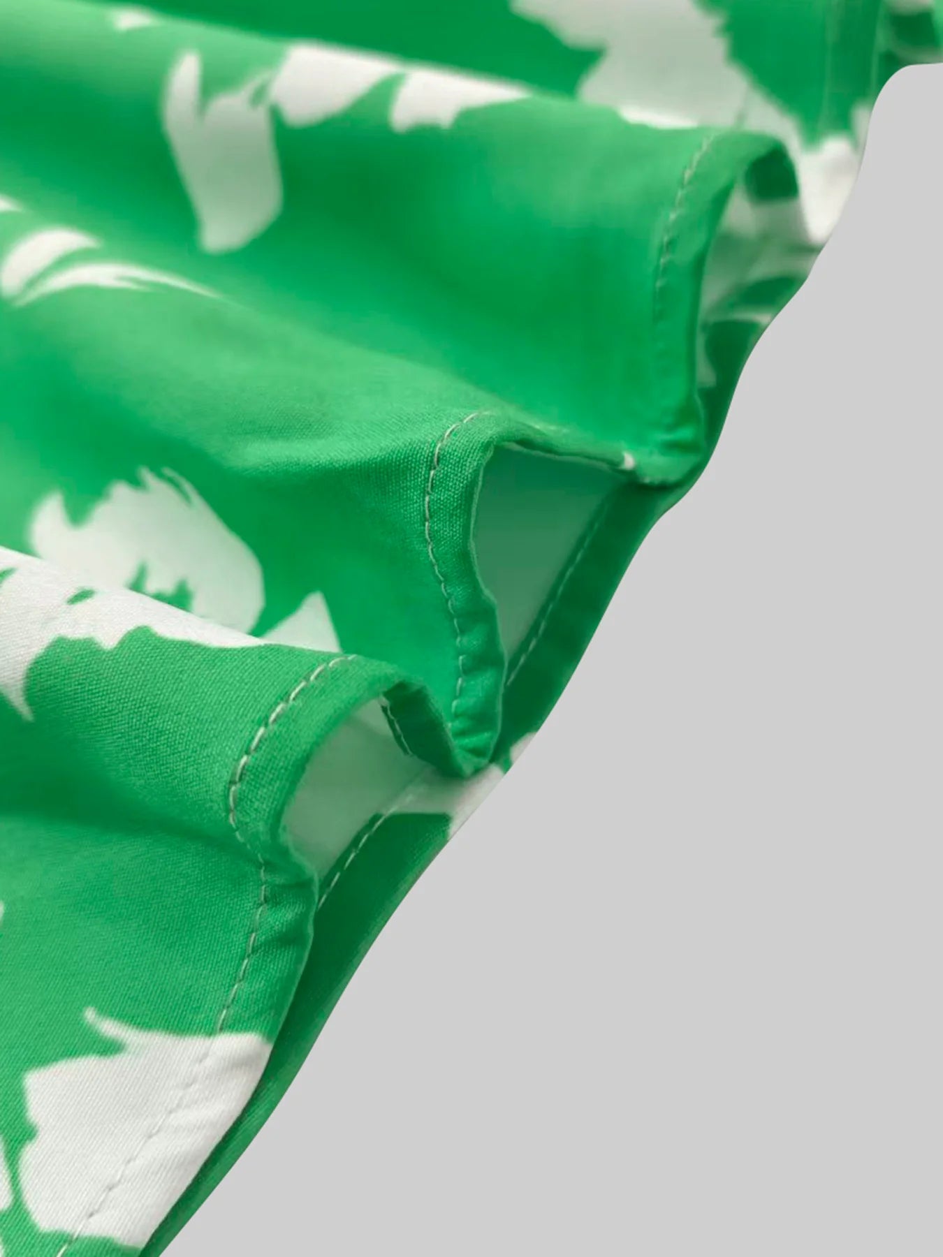 Gymystars Elegant Party Dresses V-Neck Maxi Dresses for Women Fashion Flared Sleeves Flower Print Casual Vacation Green Dresses