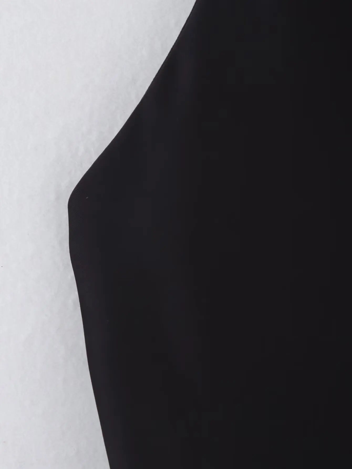 Sleek Solid Color Back Button Halter Neck Top for Women