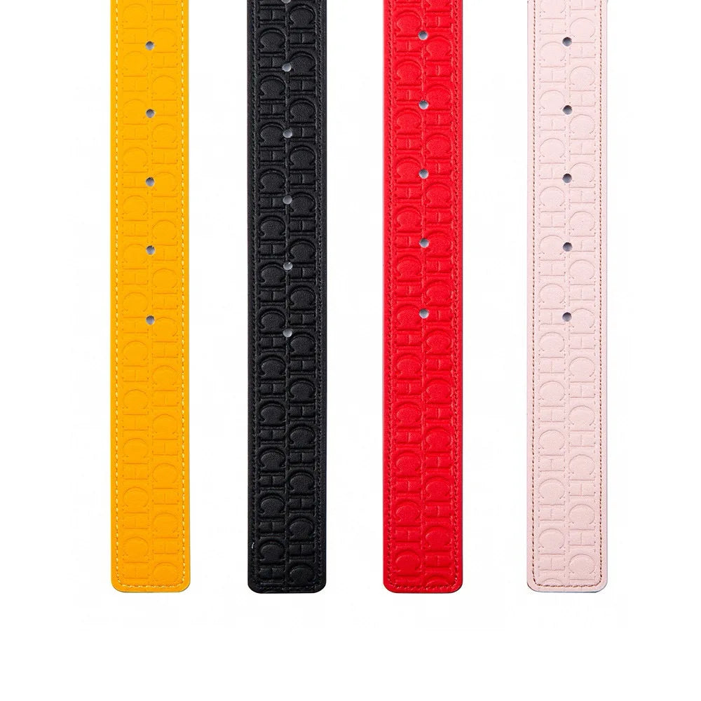 Adjustable Faux Leather Waist Belt