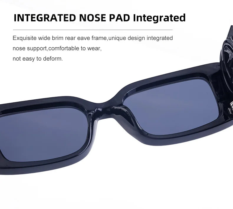 Oversized Square Gradient Sunglasses