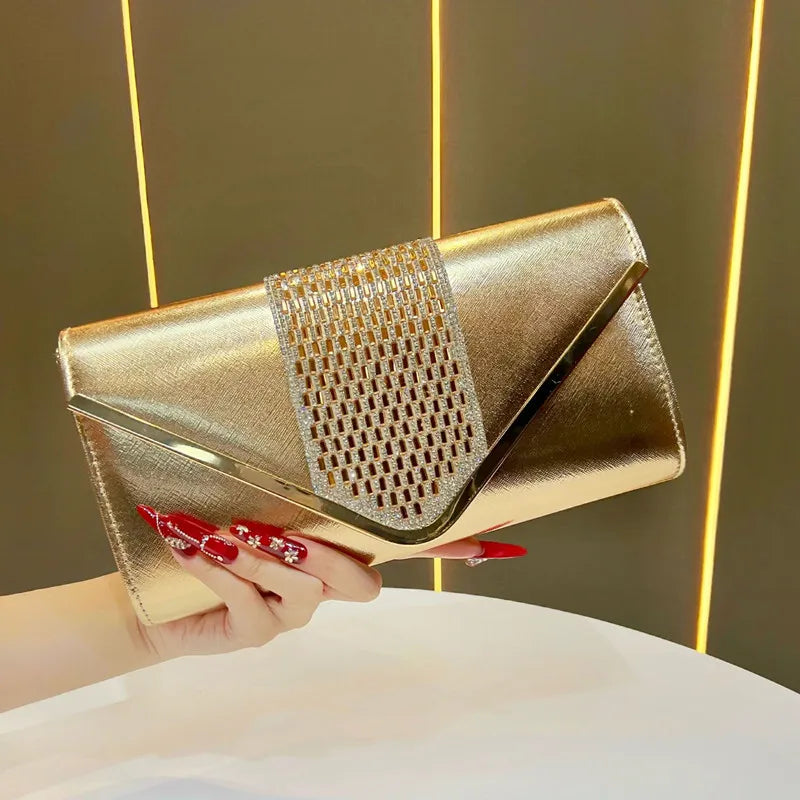 Embellished Evening Minaudiere Clutch