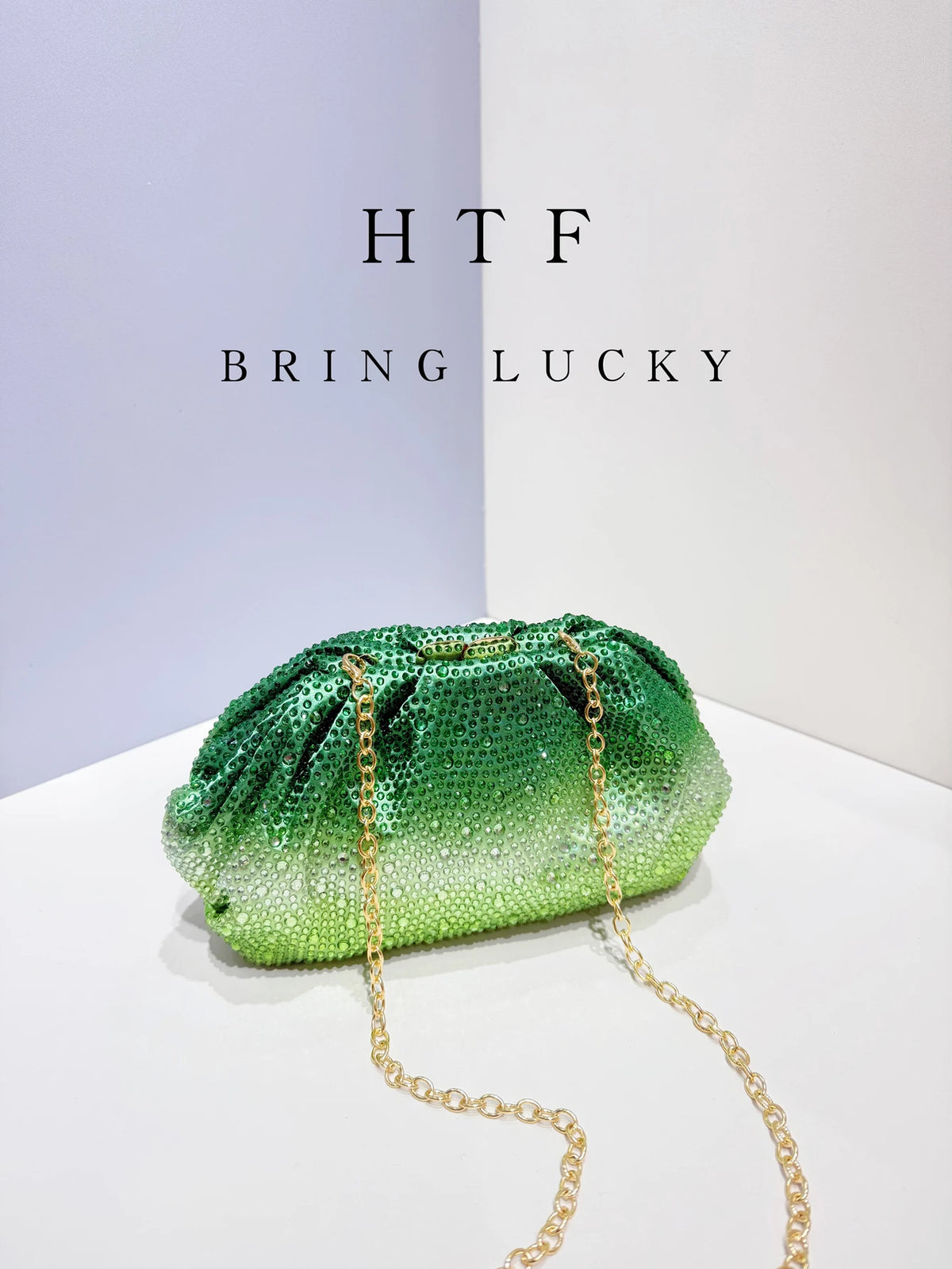 Sparkling Rhinestone Evening Clutch Shoulder Bag for Women
