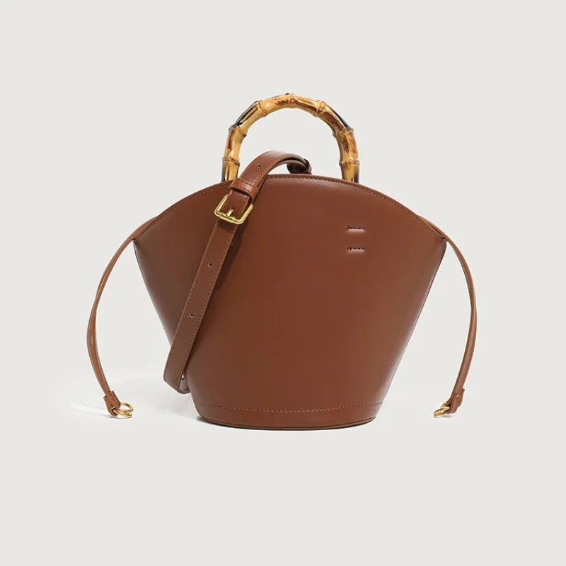 Spacious Bamboo Knot Tote Bag