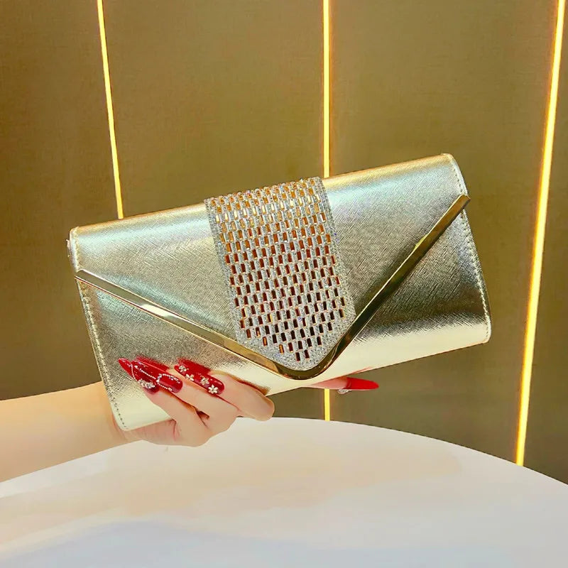 Embellished Evening Minaudiere Clutch