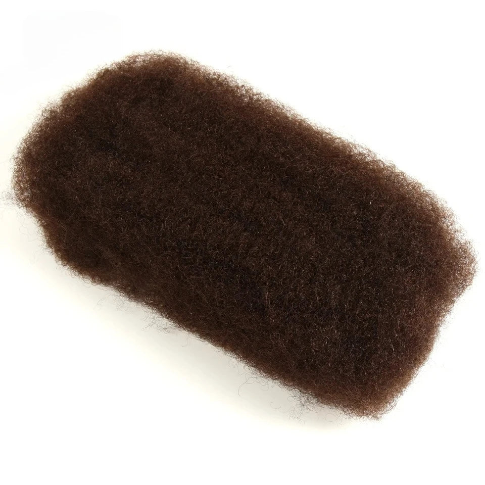 Natural Afro Kinky Bulk Braiding Hair Extensions for Women