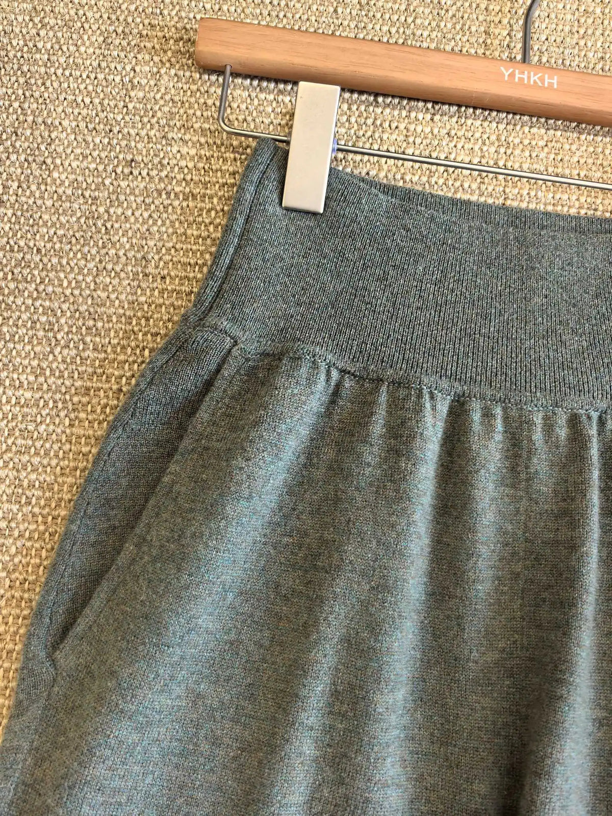 Minimalist Cashmere Knit Top And Pants Set for Women