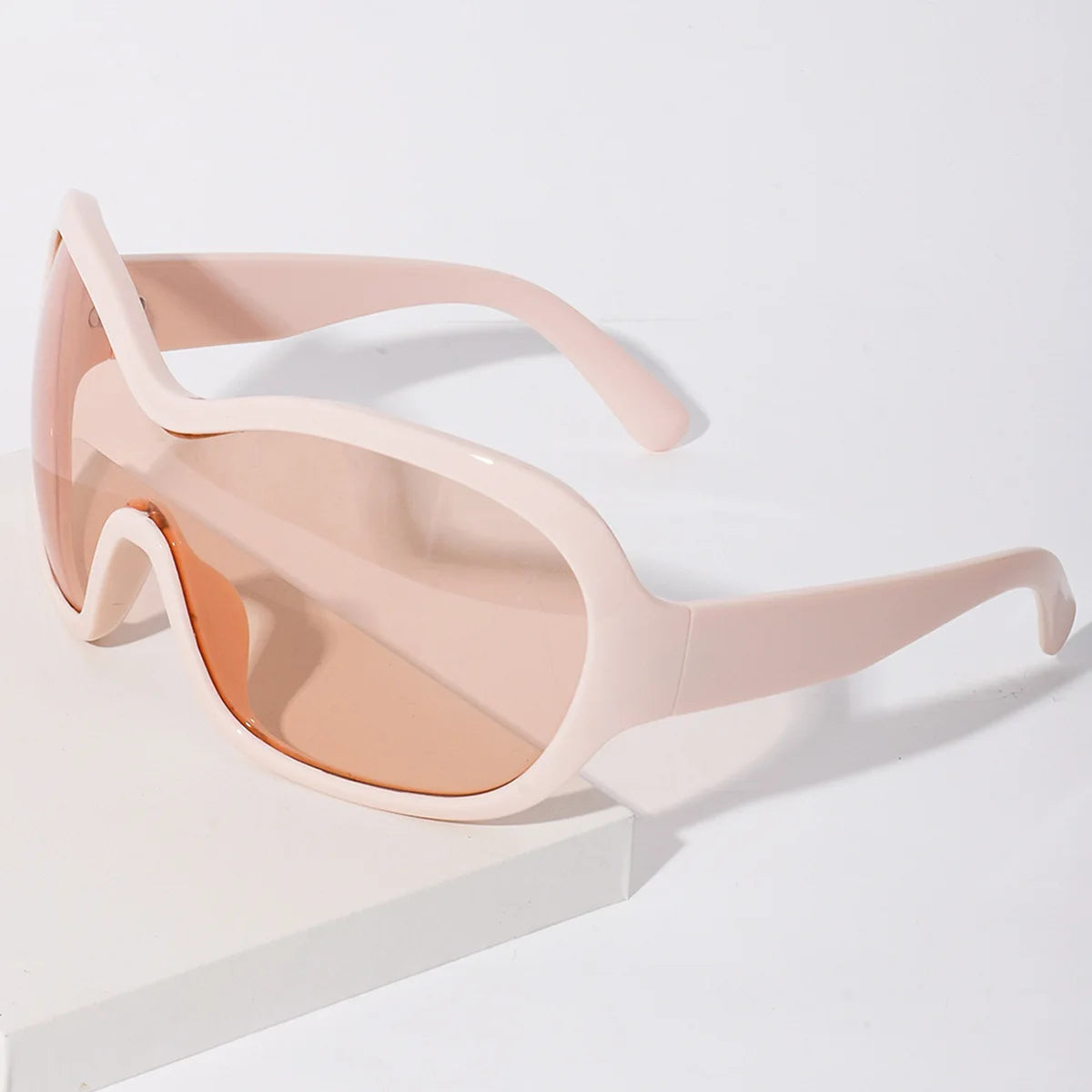 Oversized One-Piece Sport Shield Sunglasses for Women