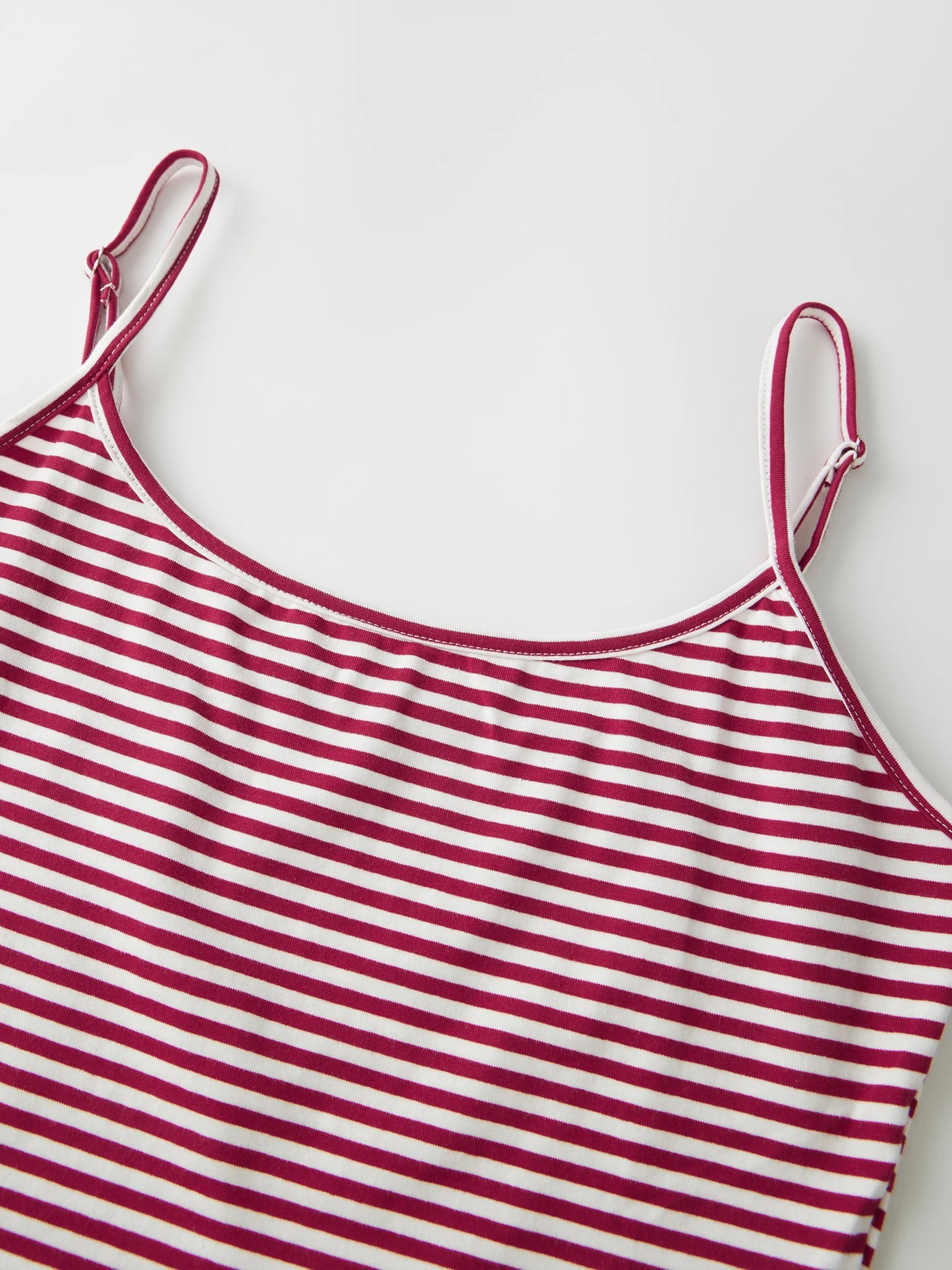 Striped Casual Summer Crop Top And Shorts Set for Women
