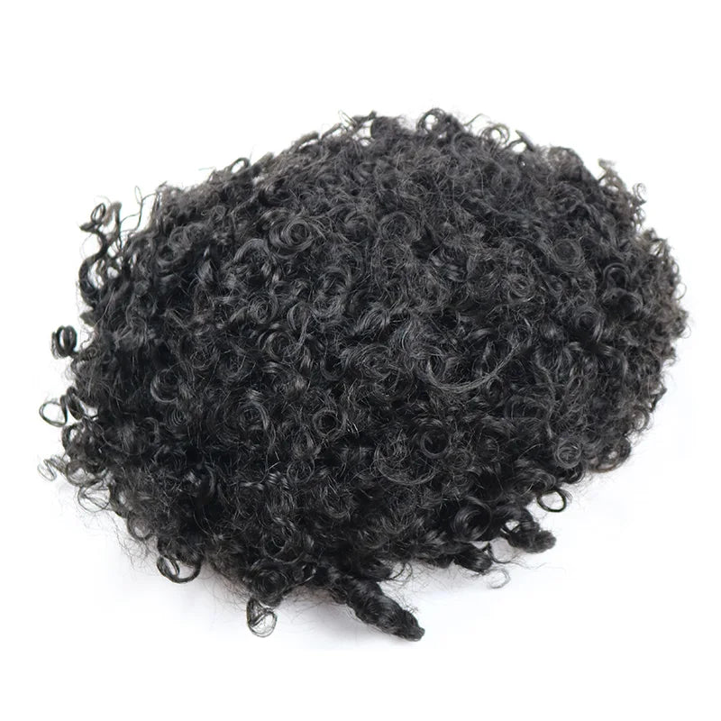 Afro Kinky Curly Full Lace Human Hair Wig for Women