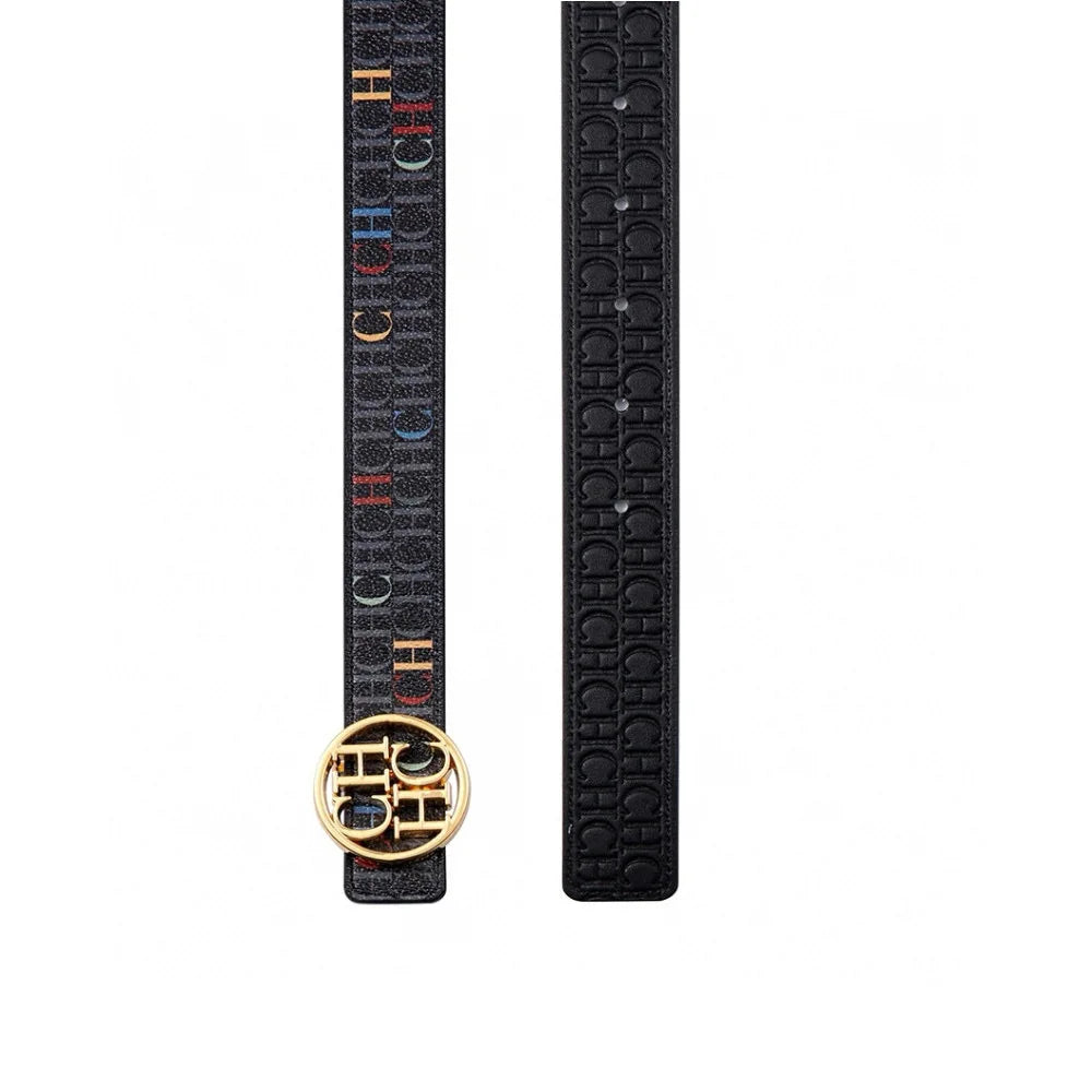 Adjustable Faux Leather Waist Belt