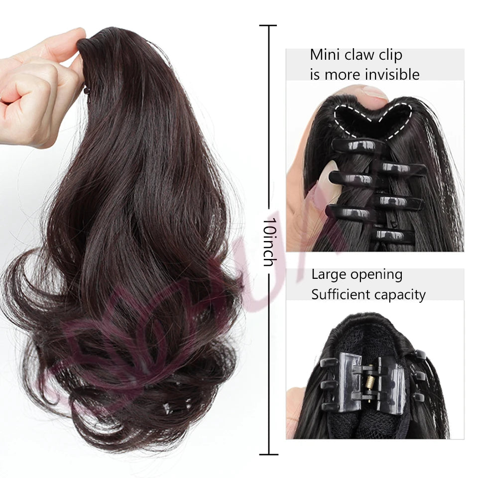 Curly Clip On Ponytail