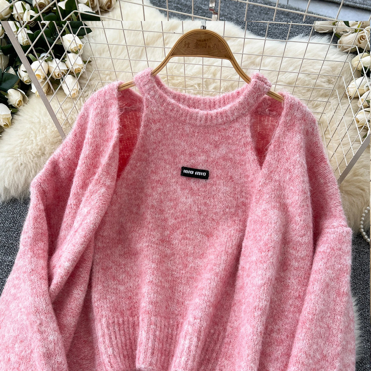Long Sleeve Cardigan and Knit Tank Top Set for Women