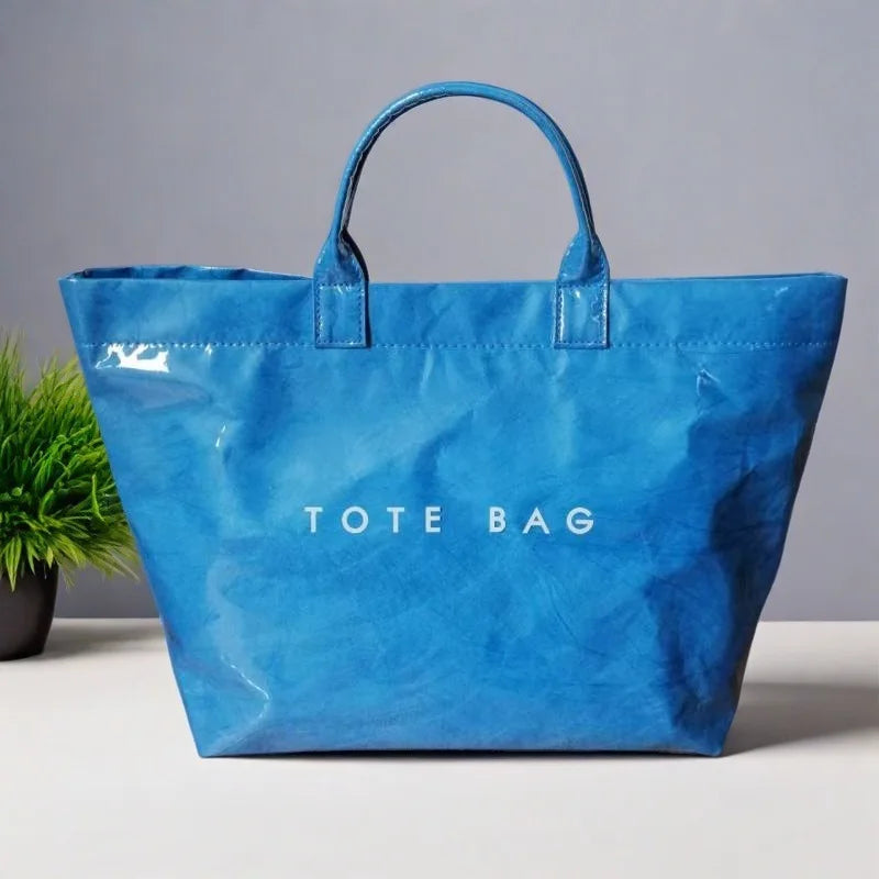Women's large capacity fashionable shoulder bag, women's stylish shopping bag, women's casual hand-held tote bag
