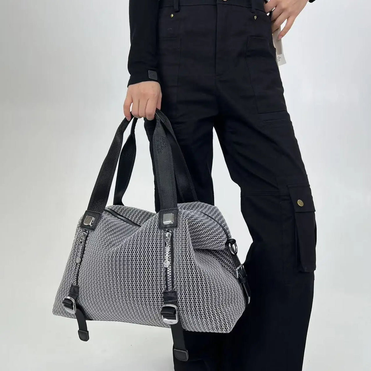 Retro Front Pocket Shoulder Bag