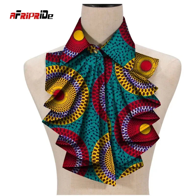 Handmade African Print Ankara Rope Necklace for Women