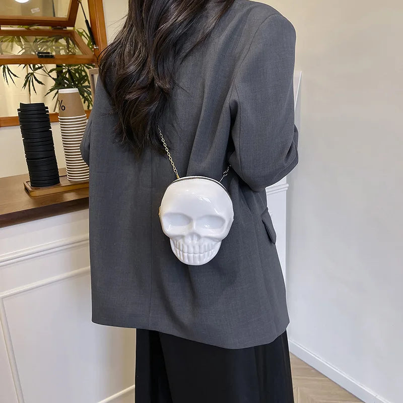 Ghost Print Halloween Crossbody Bag