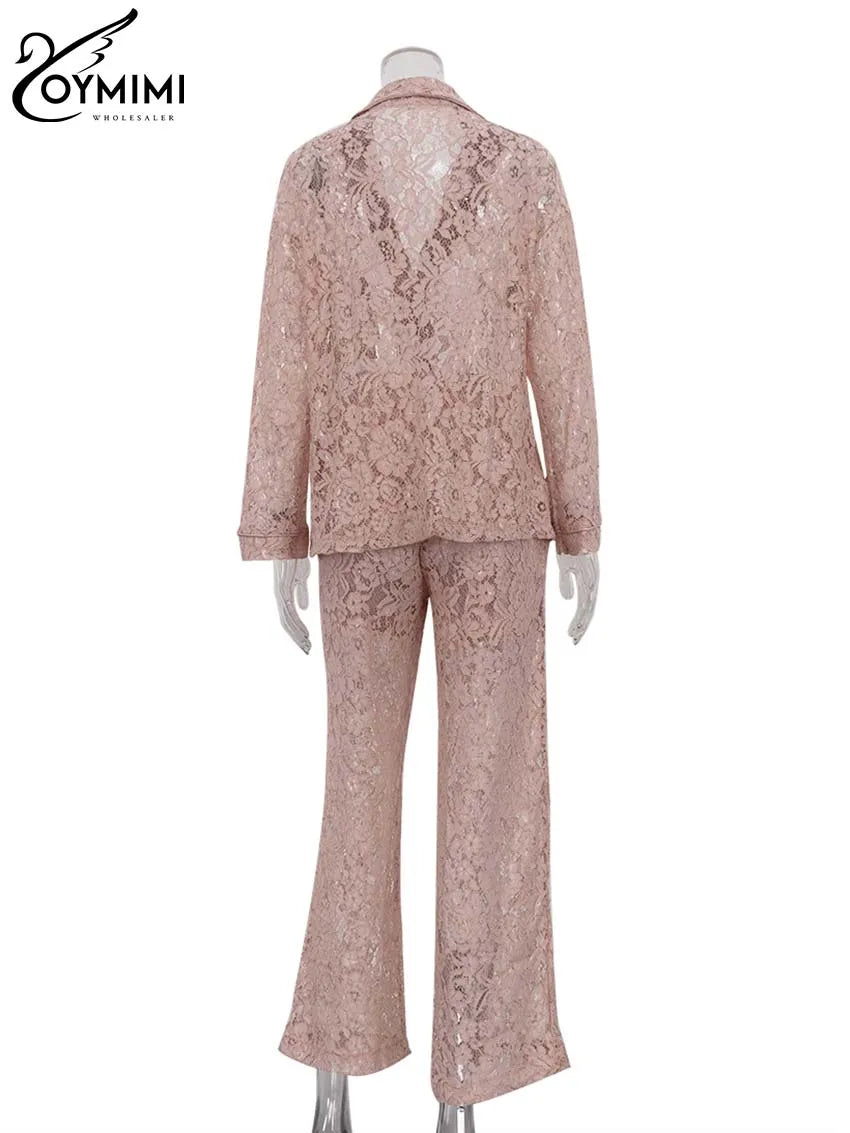 Soft Pink Two-Piece Set