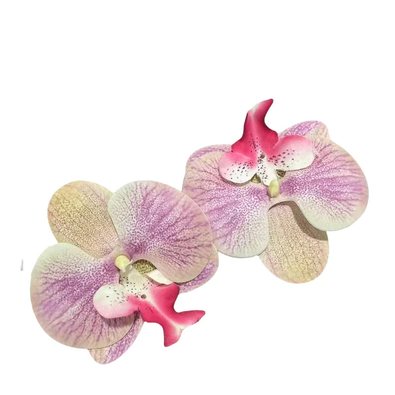 1 Pair Of Simulated Butterfly Decoration Fashion Cute Design Sweet Fresh Literary Ladies Flower Hole Shoes Sandals Accessories