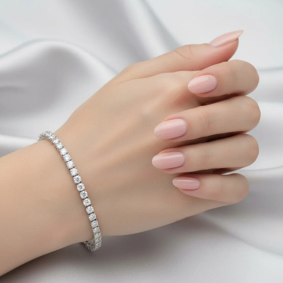 Moissanite Tennis Bracelet