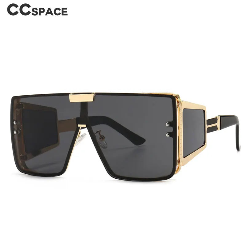 Oversized Retro Single Lens Sunglasses