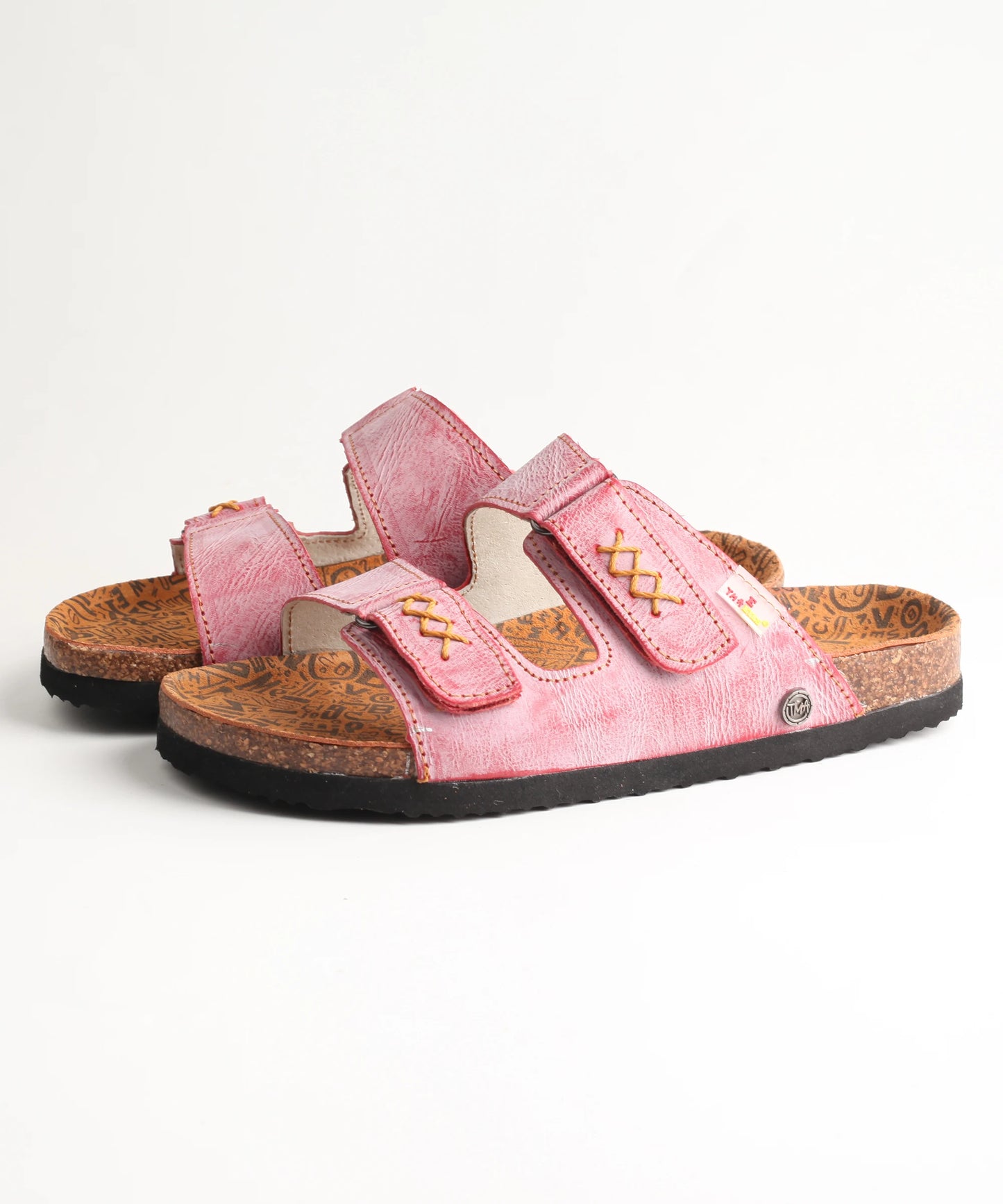Genuine Leather Flat Sandals