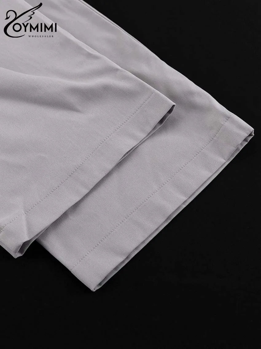High Waist Hollow Out Trousers