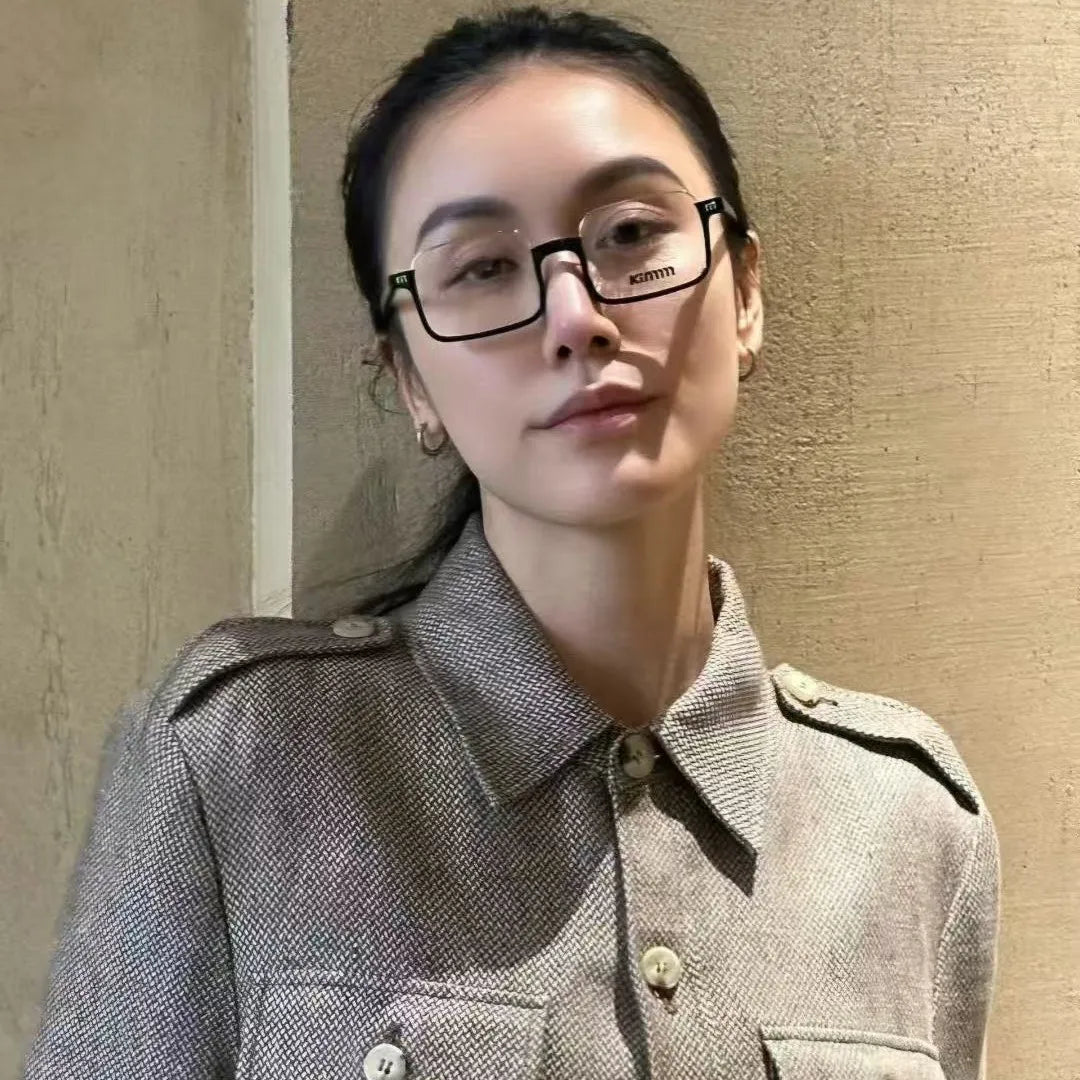Blue Light Blocking Half Frame Reading Glasses for Women