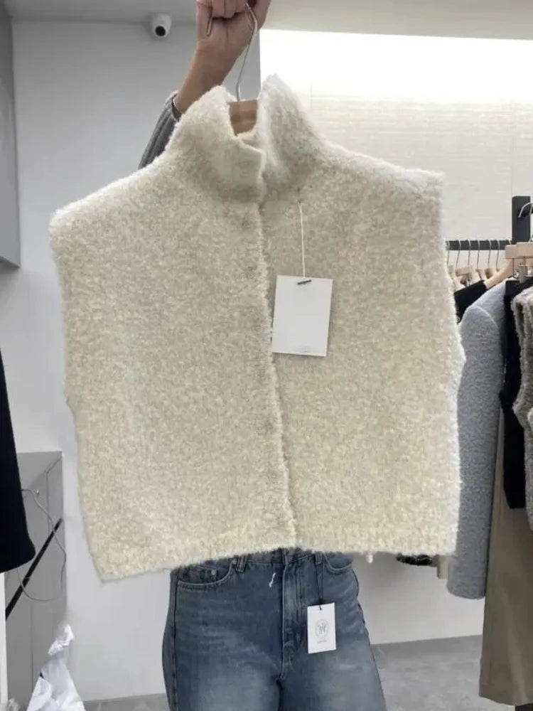 Korean Casual Cardigan Vest