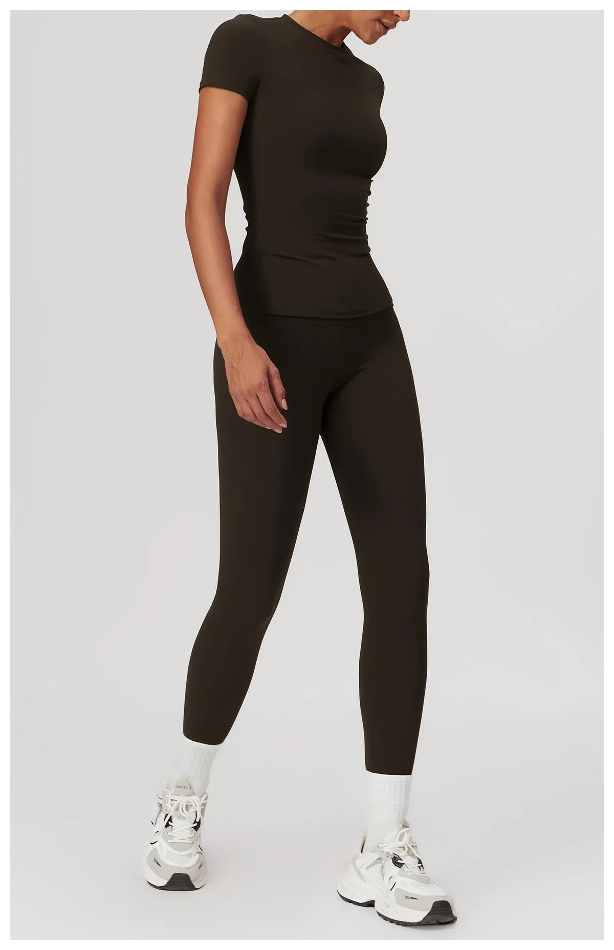 Casual Streetwear Two Piece Crop Top and Bodycon Pants Set for Women