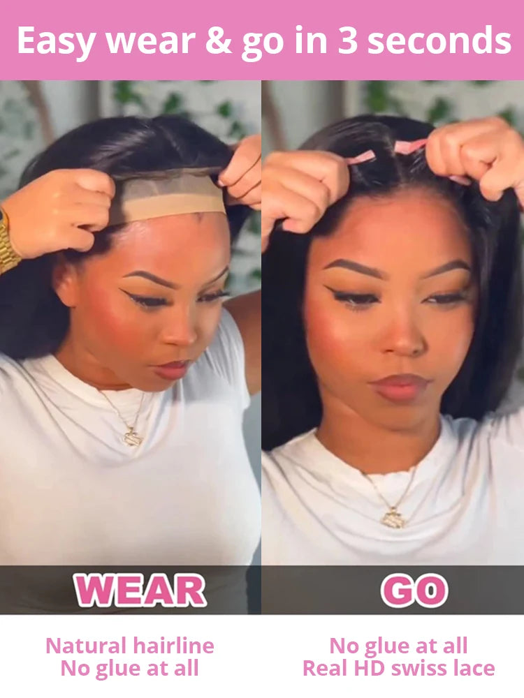 Bone Straight Lace Wig