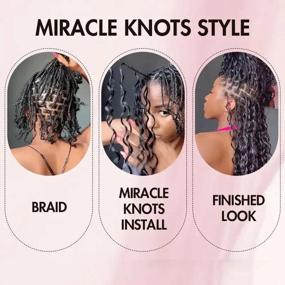Boho Deep Wave Human Hair Crochet Braids
