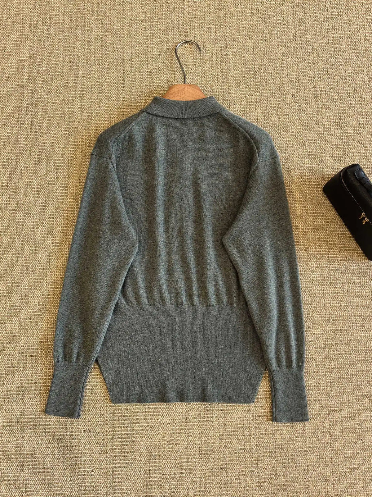 Minimalist Cashmere Knit Top And Pants Set for Women