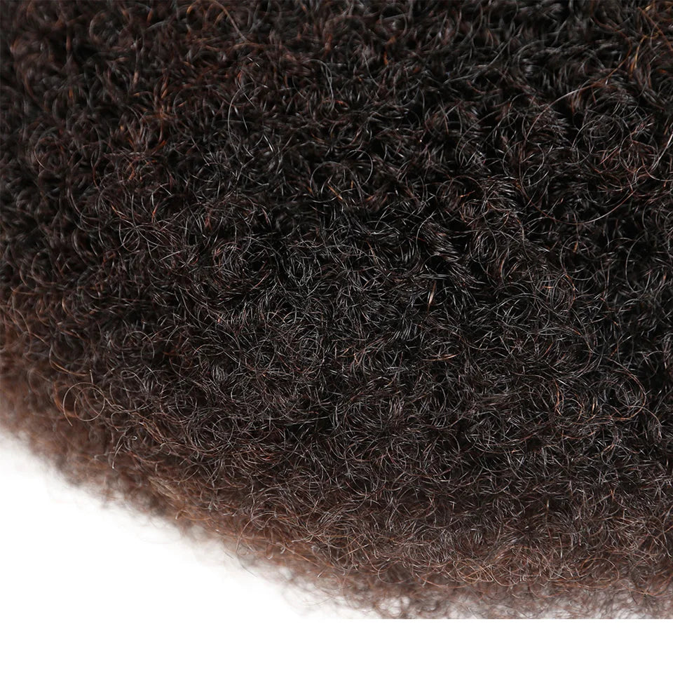 Natural Afro Kinky Bulk Braiding Hair Extensions for Women