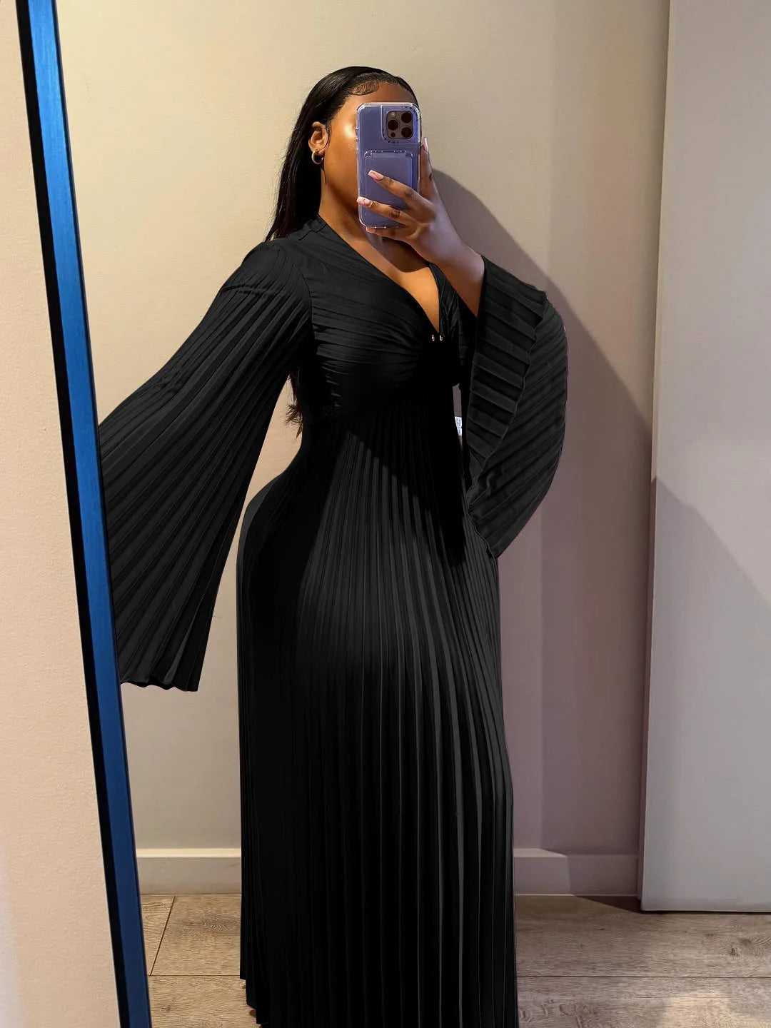 Elegant African Wedding Maxi Kaftan Dress for Women