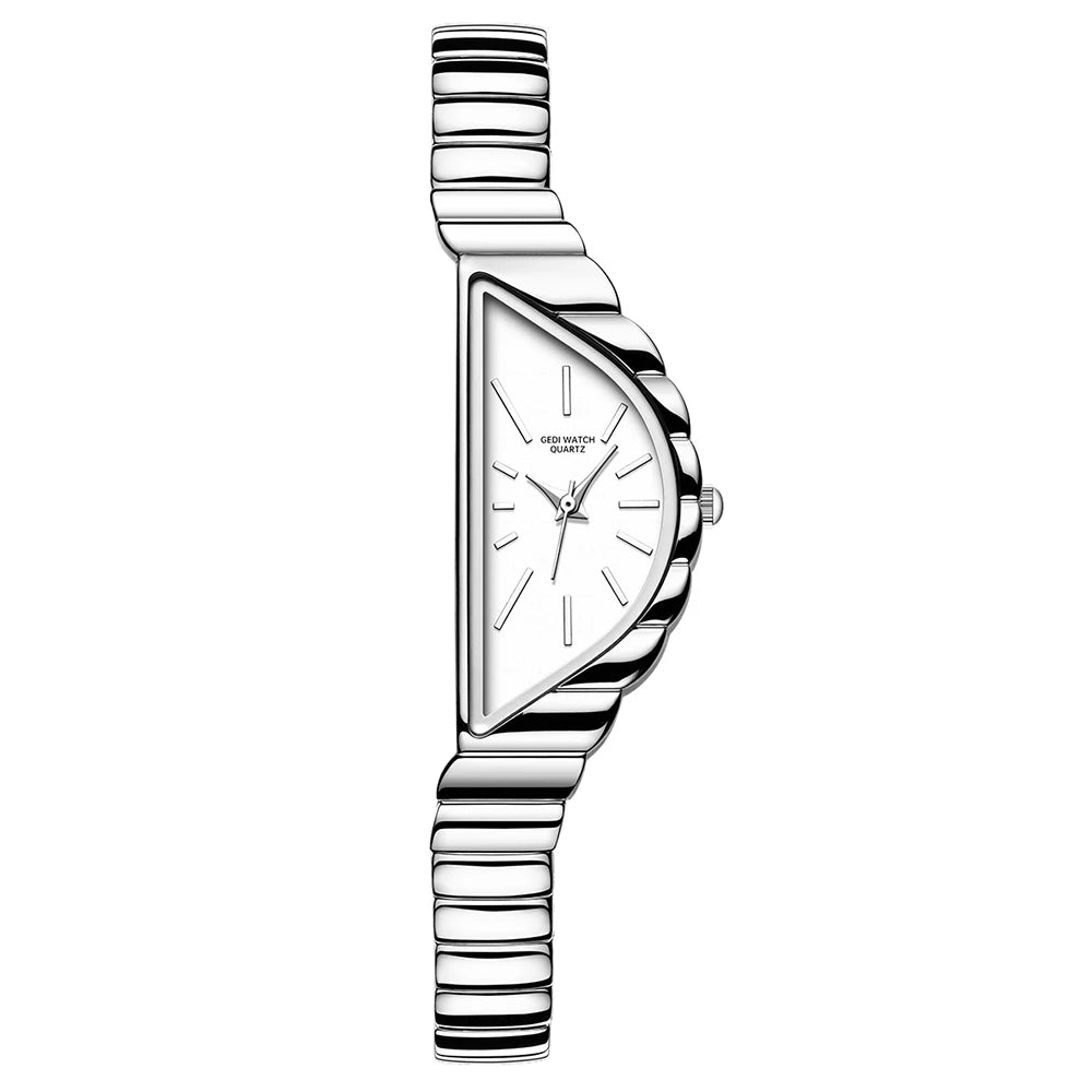 Vintage Irregular Case Quartz Watch