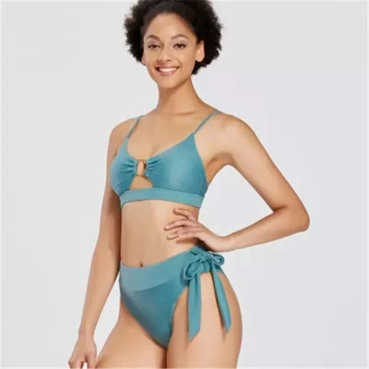A4726 2024 Brand New Hollow Out Tied Up Swimming Wear Plus Size Lingerie Women Sexy Sets