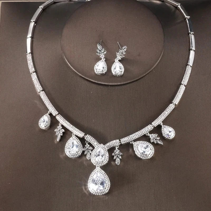 Adjustable open ring / SP227-Clear Stone RAKOL SP168 Indian Jewelry Set 18k Gold Plated Zirconia Jewelry Set 925 Sterling Silver Luxury Wedding Jewelry sets For women