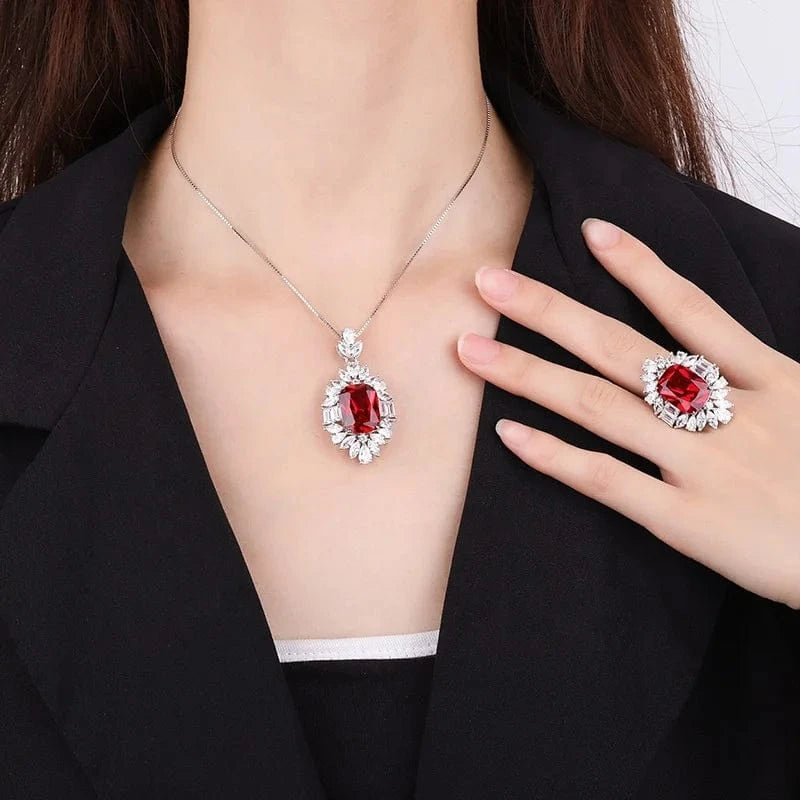 ADODO jewelry 2023 New Hot Selling Fashion Heart Jewelry Set Gold Heart Necklace Earrings Bracelet Set Women Gold Jewelry