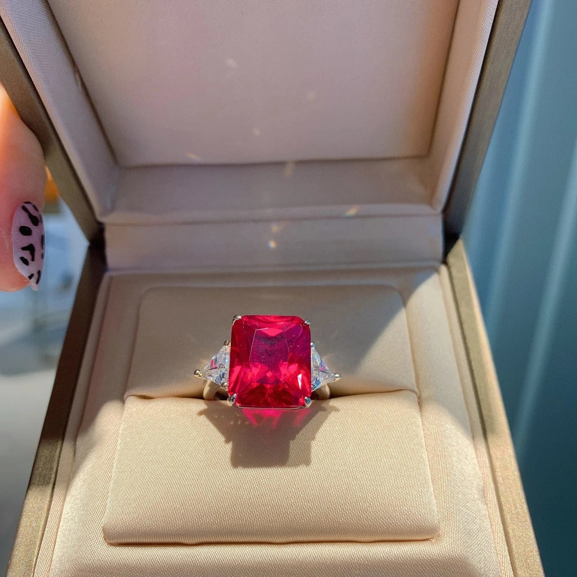 ADODO jewelry Sterling Ring Jewelry A Classic Stylish Women Engagement Silver 925 Rings