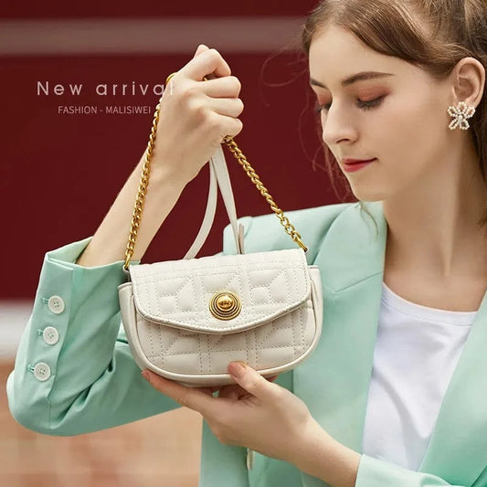 ARUBBIT Brand Drop Shipping Pu Leather Women Crossbody Bag With Chain