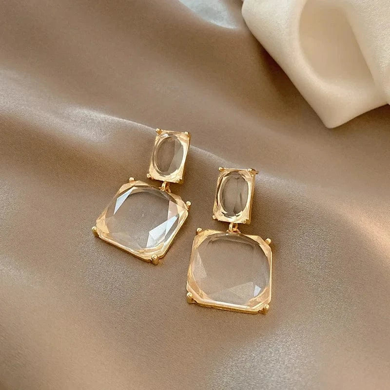AS SHOWN / As shown / A124 S925 Needle Korean New Simple Temperament Circle Pearl Earrings Fashion Small Versatile Earrings Women's Jewelry