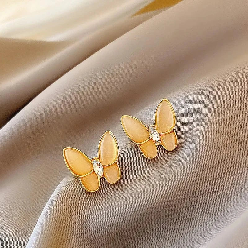 AS SHOWN / As shown / E2422 S925 Needle Korean New Simple Temperament Circle Pearl Earrings Fashion Small Versatile Earrings Women's Jewelry